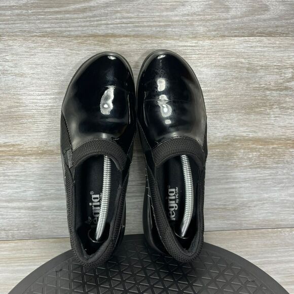 Alegria Duette by PG Lite Black Patent, Slip Resistant Slip on Clogs Size 7 - Picture 6 of 9